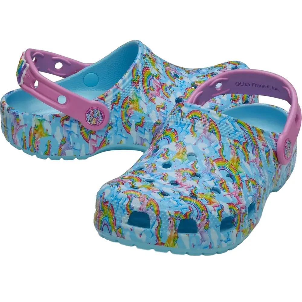 CROCS Arctic unisex LISA FRANK clogs size 5 kids NWT